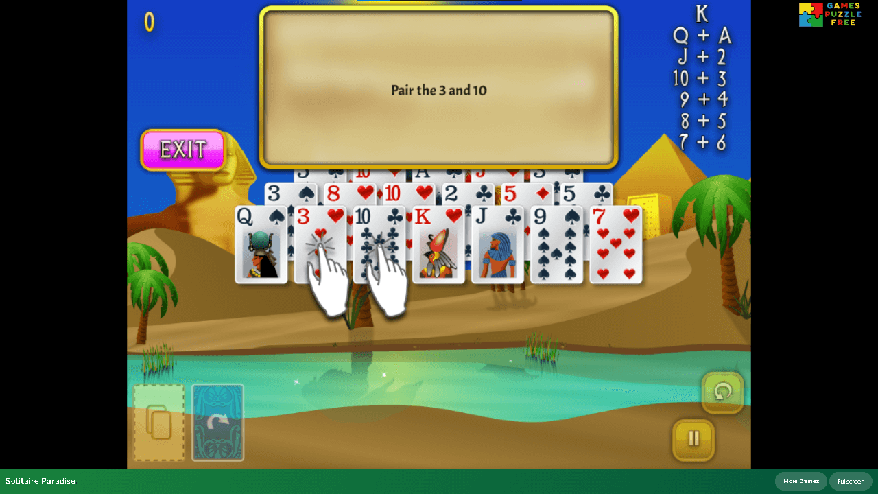 Pyramid Solitaire Ancient Egypt