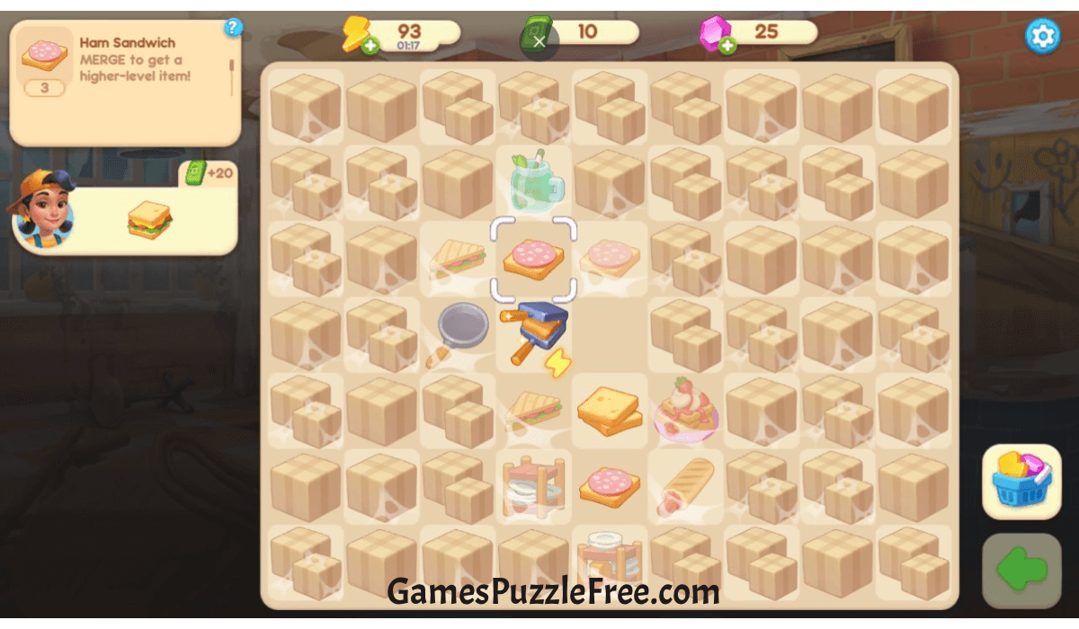 Piece Of Cake Merge And Bake