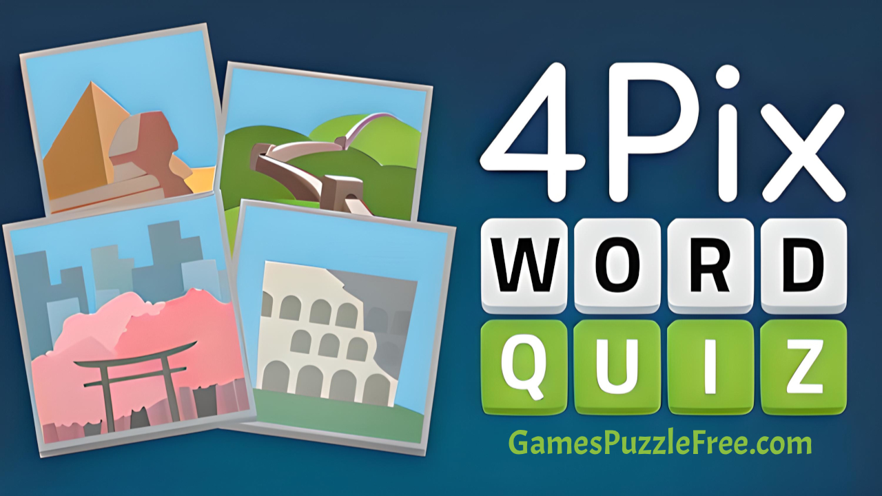 4 Pix Word Quiz