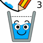 Happy filled glas 3