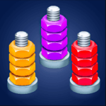 Nuts Puzzle: Sort By Color